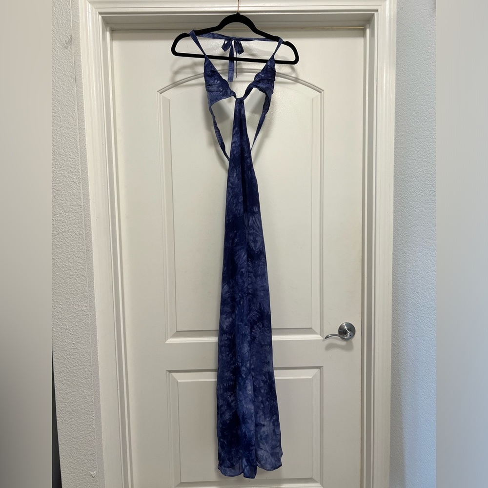 NWT Raga Tie Die Cutout Maxi Dress - Picture 7 of 12